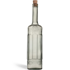 Пляшка з корком TOSCANA, 700 мл, сірий